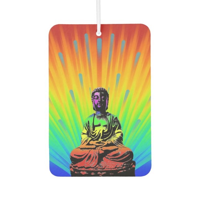 Rainbow Buddha Autolufterfrischer (Vorderseite)