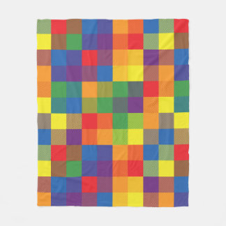 Rainbow Buffalo Karo Pride Kariert Fleecedecke