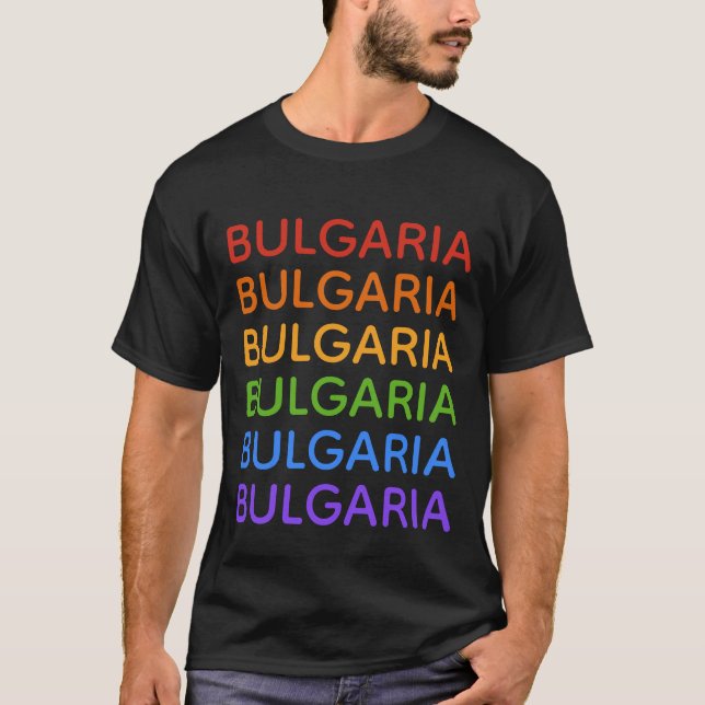 Rainbow BULGARIA Shirts & Jacken (Vorderseite)