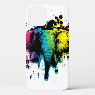 Rainbow Bull Elephant Abstract Design Case-Mate iP Case-Mate iPhone Hülle