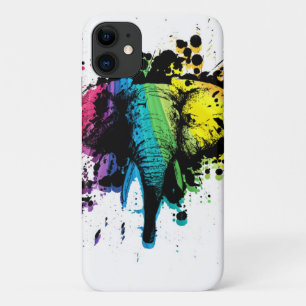 Rainbow Bull Elephant Abstract Design Case-Mate iPhone Hülle