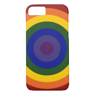 Rainbow Bullseye LGBT Pride Case-Mate iPhone Hülle
