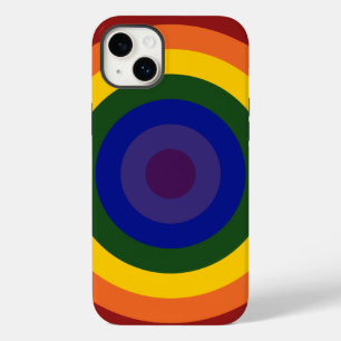 Rainbow Bullseye Muster Case-Mate iPhone Hülle