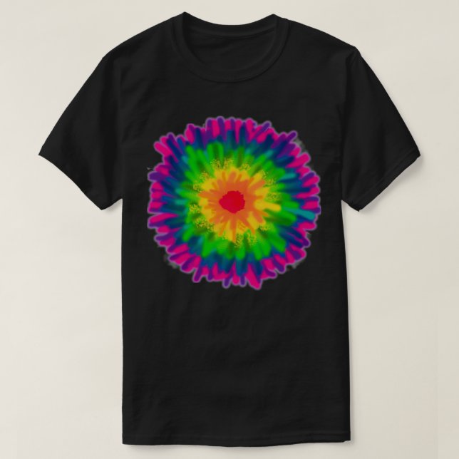 Rainbow Bullseye T-Shirt (Design vorne)