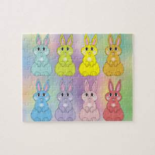Rainbow Bunnies Puzzle