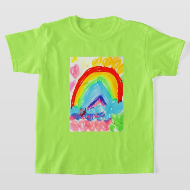 Rainbow bunter fun T - Shirt für Tee (Ablage )