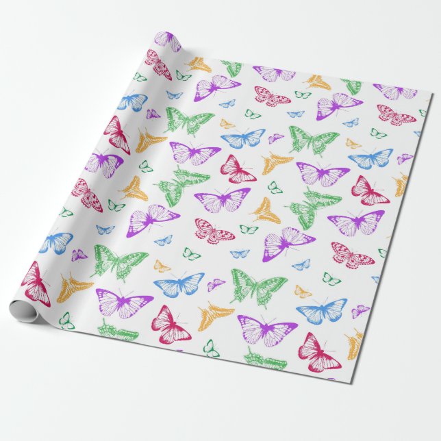 Rainbow Butterfells Geschenkpapier (Ungerollt)