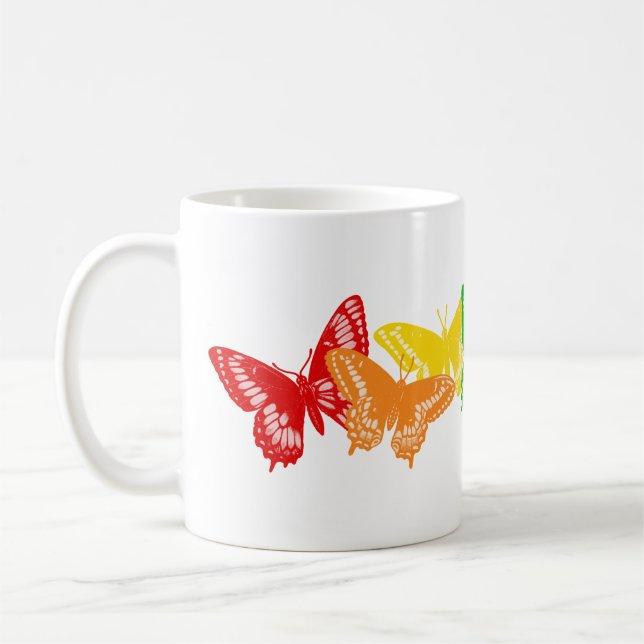 Rainbow Butterfells Kaffeetasse (Links)