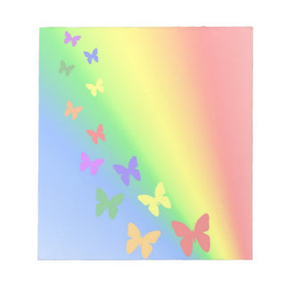 Rainbow Butterfells Notizblock
