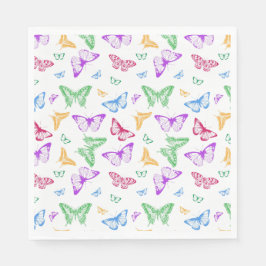 Rainbow Butterfells Serviette