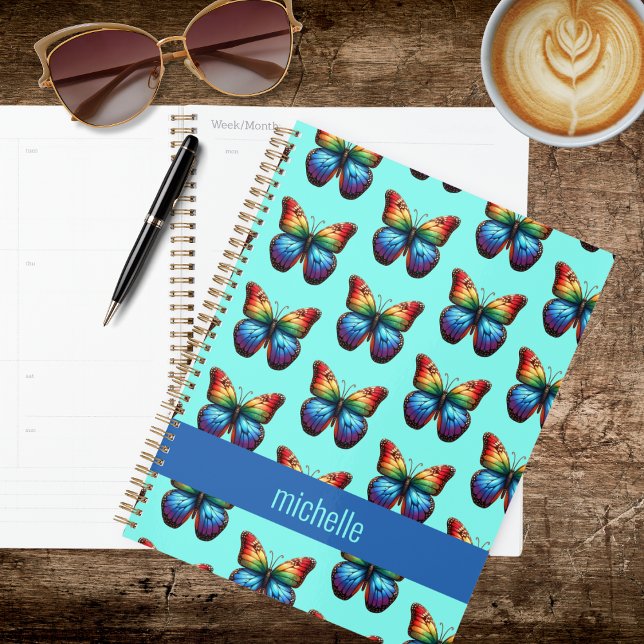 Rainbow Butterflies Planner Planer (Von Creator hochgeladen)