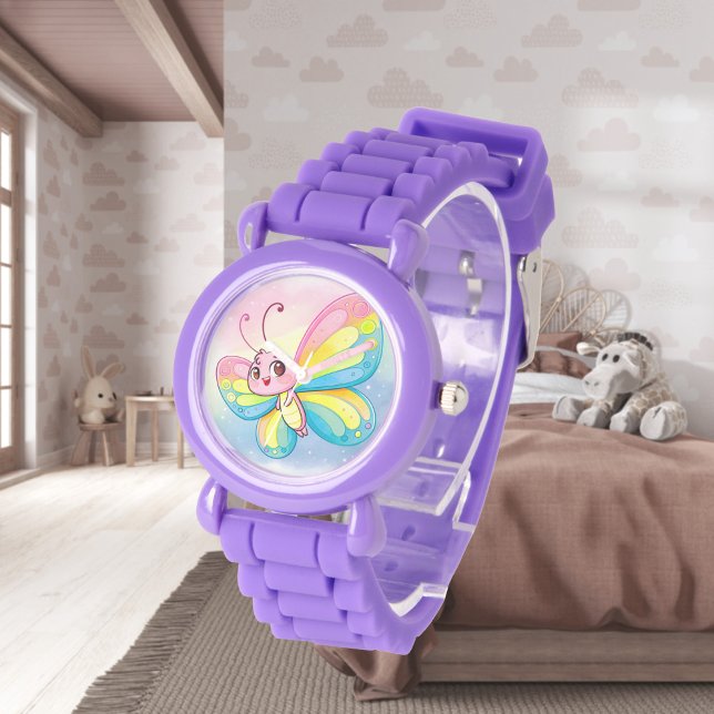 Rainbow Butterfly eWatch Armbanduhr (Von Creator hochgeladen)