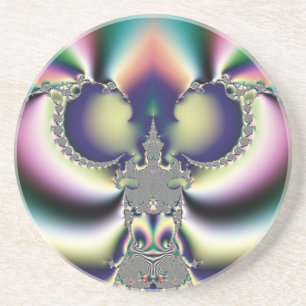 Rainbow Butterfly Getränkeuntersetzer