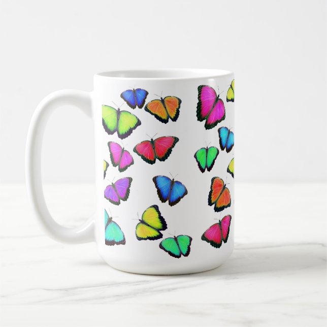 Rainbow Butterfly Kaffeetasse (Links)