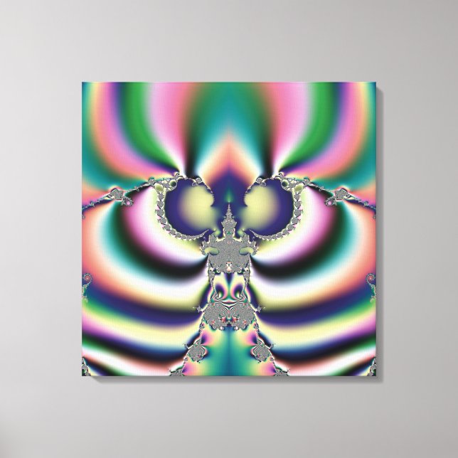 Rainbow Butterfly Leinwanddruck (Vorderseite)