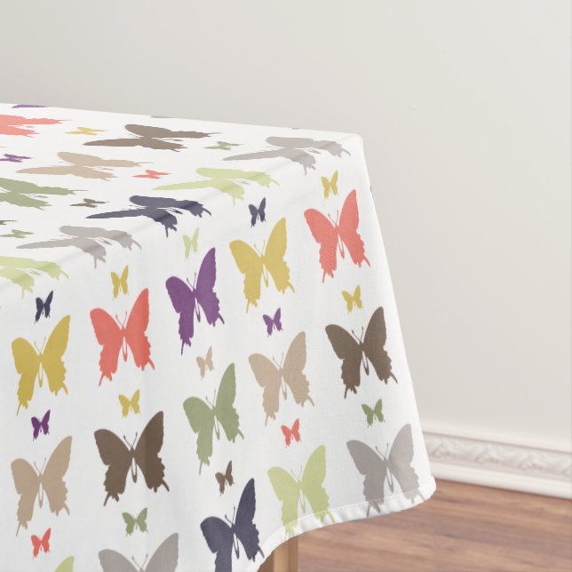 Rainbow Butterfly Pattern Tischdecke (Beispiel)