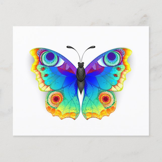 Rainbow Butterfly Peacock Eye (Vorderseite)