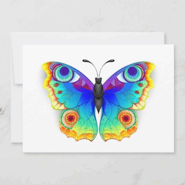 Rainbow Butterfly Peacock Eye (Vorderseite)