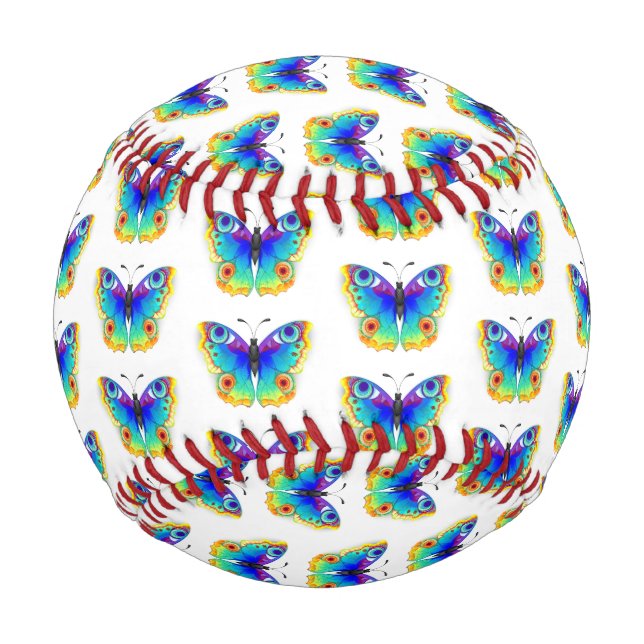 Rainbow Butterfly Peacock Eye Baseball (Vorderseite)