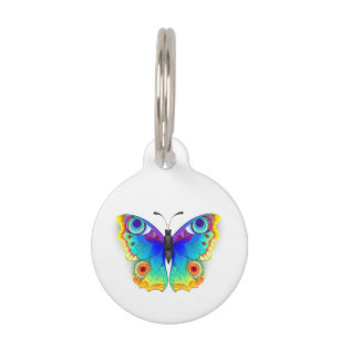 Rainbow Butterfly Peacock Eye Haustiermarke