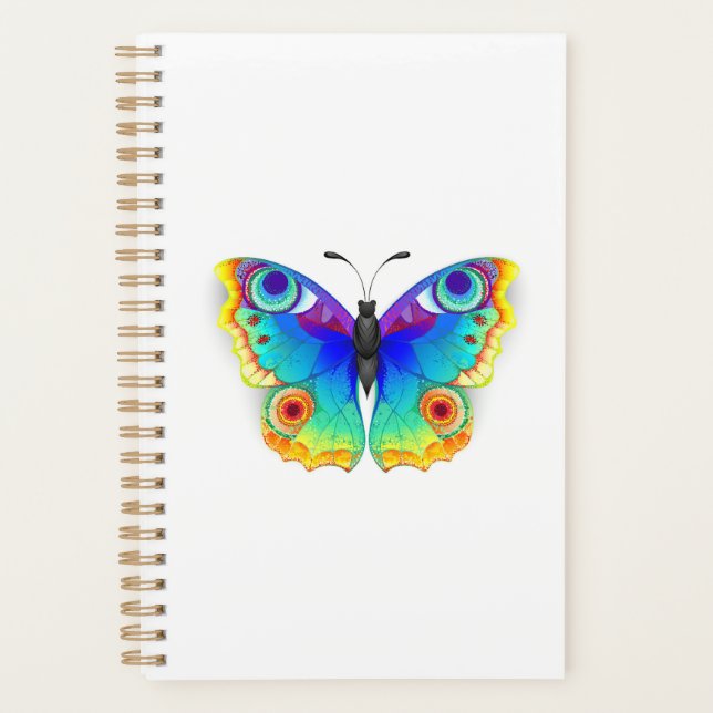 Rainbow Butterfly Peacock Eye Planer (Vorderseite)