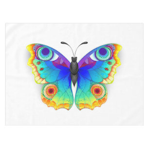 Rainbow Butterfly Peacock Eye Tischdecke
