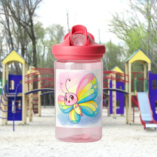 Rainbow Butterfly Wasserflasche Trinkflasche