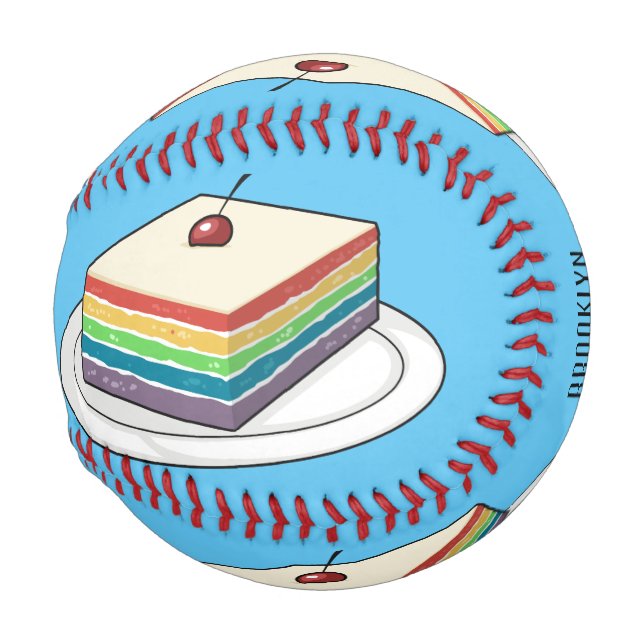 Rainbow cake Cartoon Baseball (Vorne Rechts)