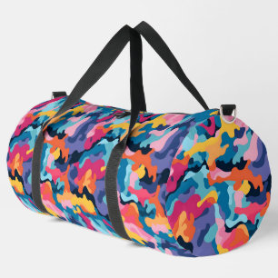 Rainbow Camouflage Duffle Bag