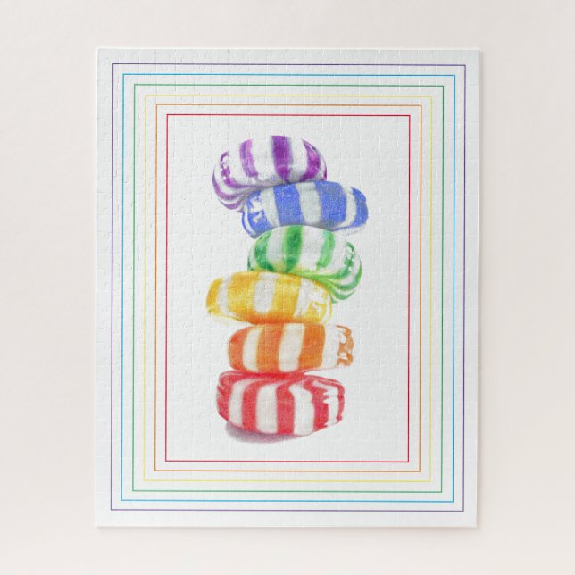 RAINBOW CANDY 16x20 Puzzle (Vertikal)