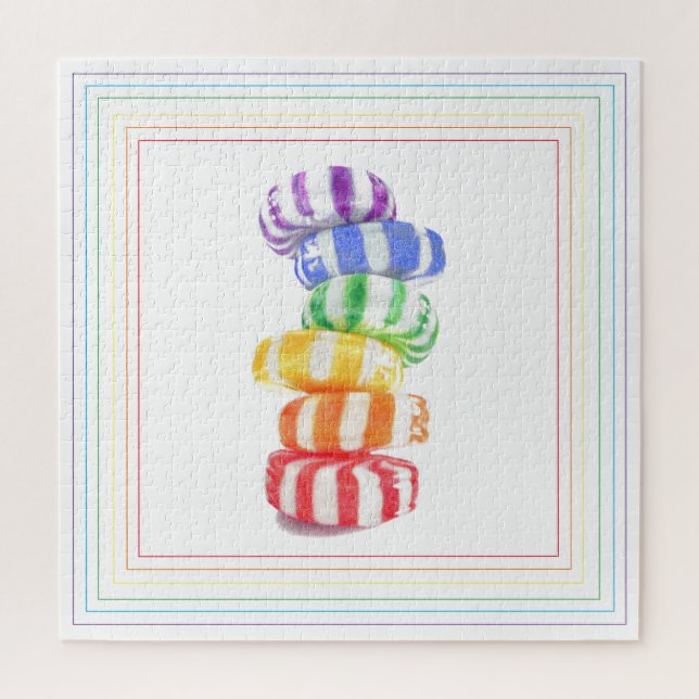 RAINBOW CANDY 20x20 Puzzle (Vertikal)