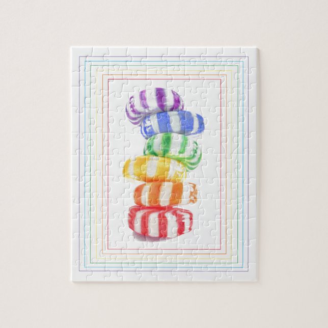 RAINBOW CANDY 8 x 10 Puzzle (Vertikal)