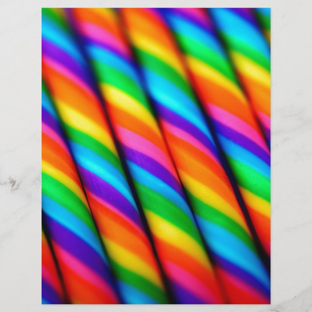 Rainbow Candy Cane (Vorderseite)