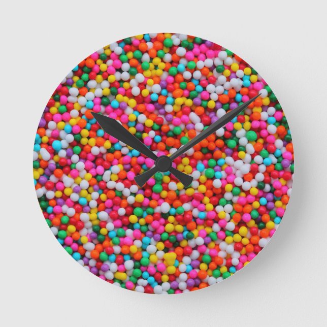 Rainbow Candy Color Overload Uhr (Vorderseite)