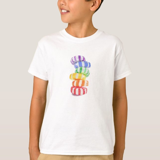 RAINBOW CANDY Kids Basic T - Shirt (Vorderseite)