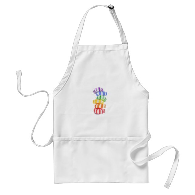 RAINBOW CANDY Standard Schürze (Vorne)