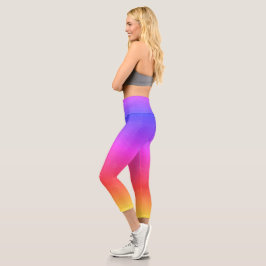 Rainbow Capri Leggings