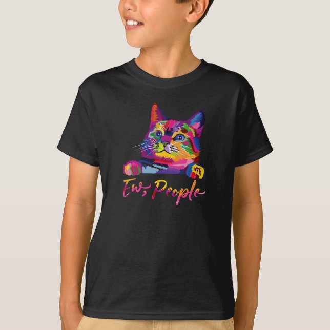 Rainbow Cat Ew T-Shirt (Vorderseite)