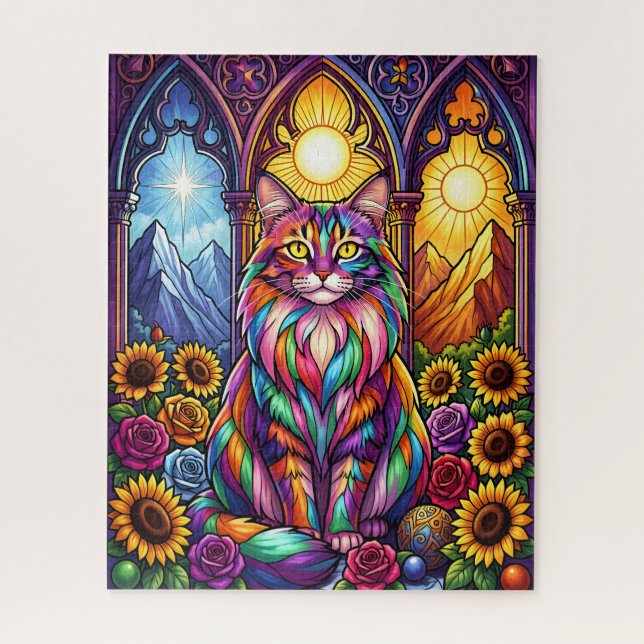 rainbow cat puzzle  (Vertikal)