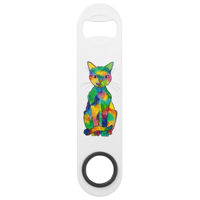 Rainbow Cat Speed Flasche Opener Speed Flaschenöffner (Vorderseite)