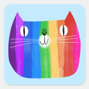 Rainbow Cat Sticker
