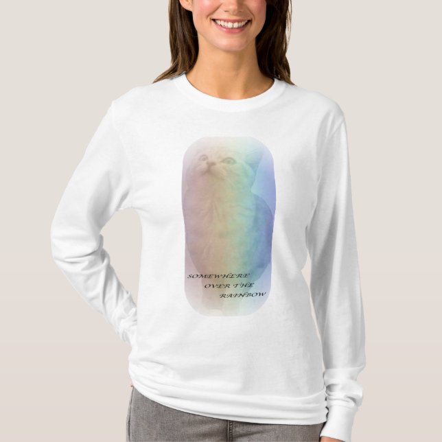 rainbow cat T-Shirt (Vorderseite)
