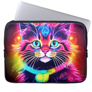 Rainbow Cat Vibes Laptopschutzhülle