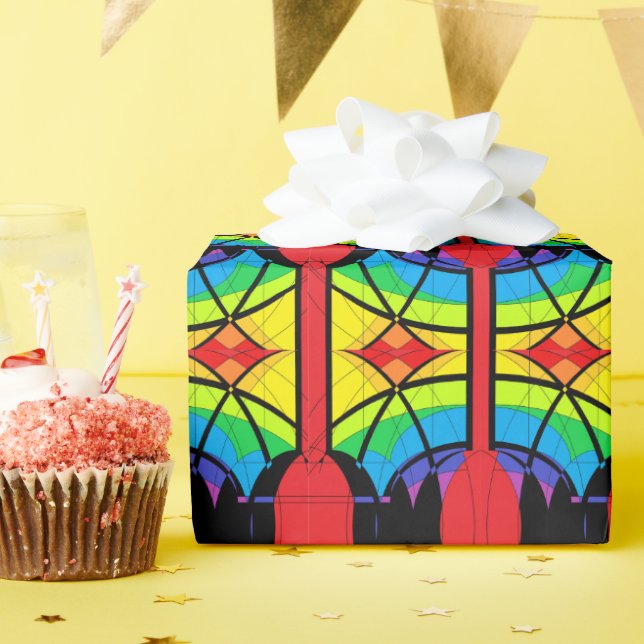 Rainbow Celebrations 2 Geschenkpapier (Geburtstagsparty)
