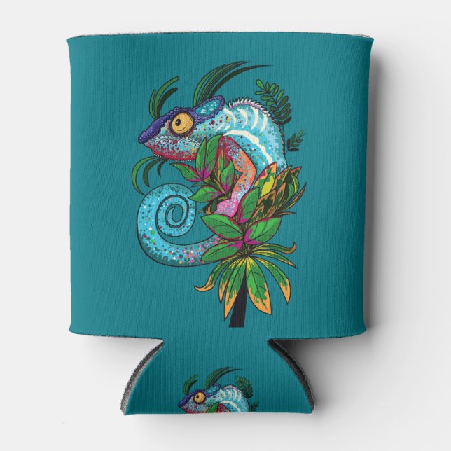 Rainbow Chameleon Dosenkühler (Vorderseite)