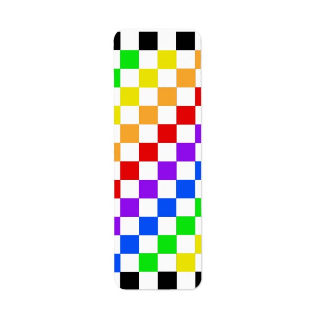 Rainbow-Checkerboard (Vorne)