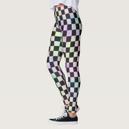RAINBOW CHESS LEGGINGS