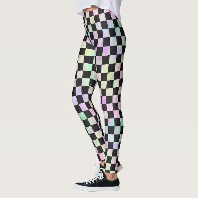 RAINBOW CHESS LEGGINGS (Links)
