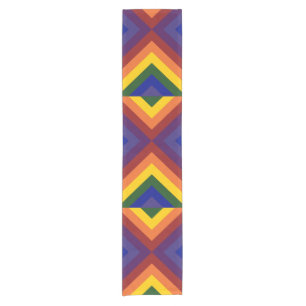 Rainbow Chevrons Tischläufer