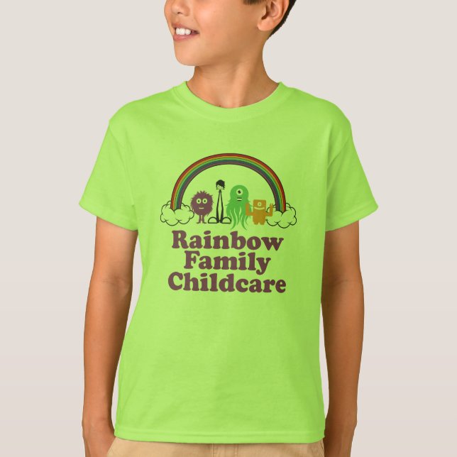 Rainbow Chilcare T-Shirt (Vorderseite)